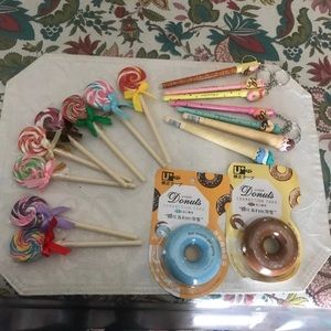 Confectionary theme stationery set